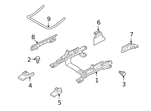 Tracks & Components for 2014 Mitsubishi Lancer #3