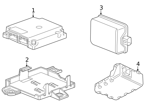 Electrical Components for 2025 Cadillac CT5 #0