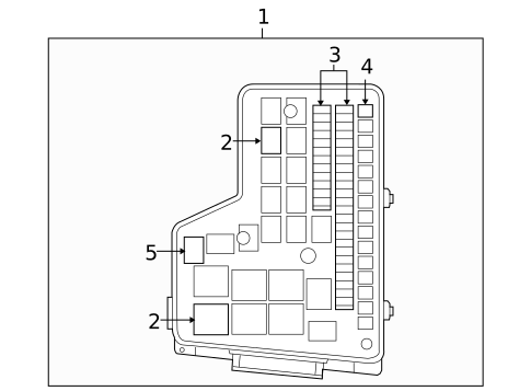 Fuse & Relay for 2012 Ram 2500 #0