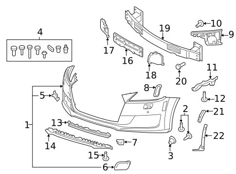 Bumper & Components - Front for 2017 Audi TT Quattro #0