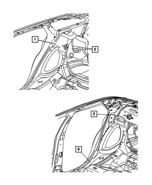 Adjusters, Covers, Shields, and Risers for 2007 Dodge Charger #3