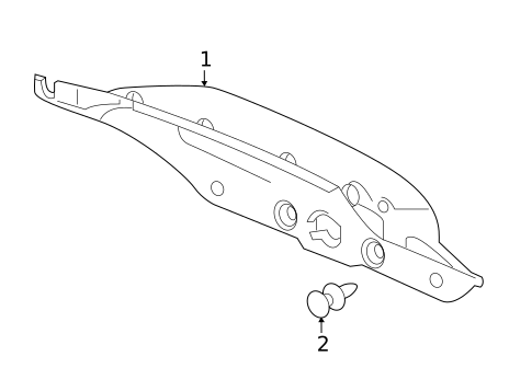 Interior Trim - Trunk for 2019 Honda Civic #1