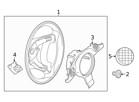 Steering Wheel & Trim for 2016 Porsche Panamera #3