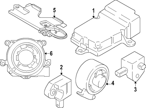Air Bag Components for 2025 BMW 330i #18