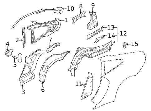 Inner Structure for 2005 Porsche 911 #0