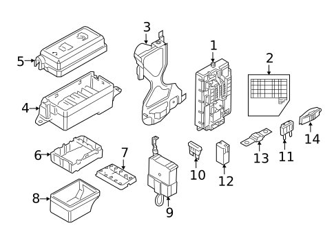 Fuse & Relay for 2013 Mini Cooper #0