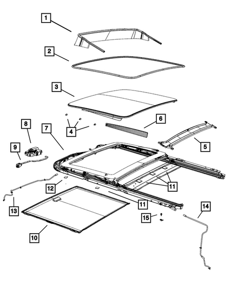 Sunroof for 2025 Jeep Grand Cherokee #1