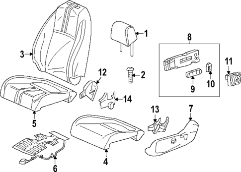 Heated Seats for 2024 Acura Integra #1