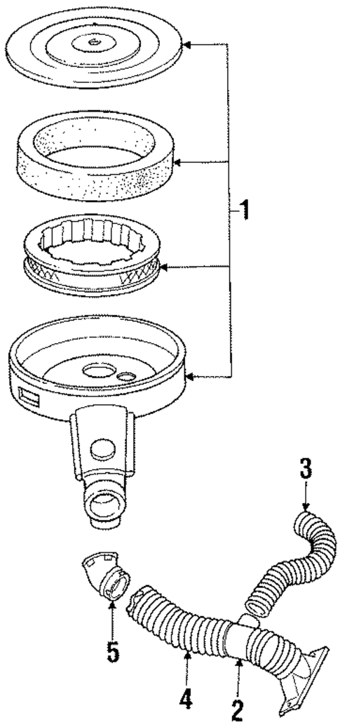 Air Inlet for 1987 Dodge B250 #0