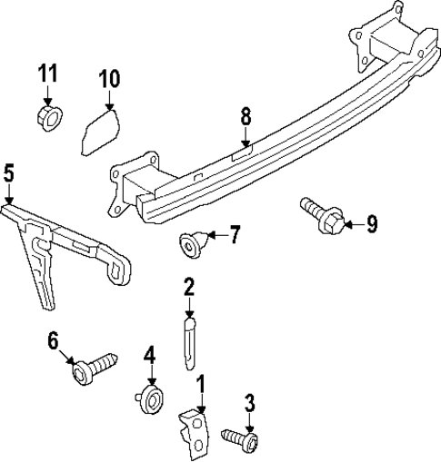 Bumper & Components - Rear for 2017 Audi A4 Quattro #1