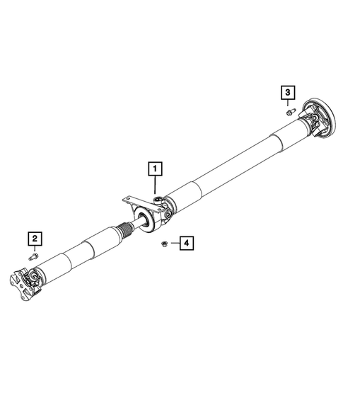 Drive Shaft for 2023 Jeep Grand Wagoneer #2