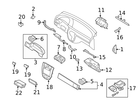 Switches for 2004 Suzuki Forenza #4