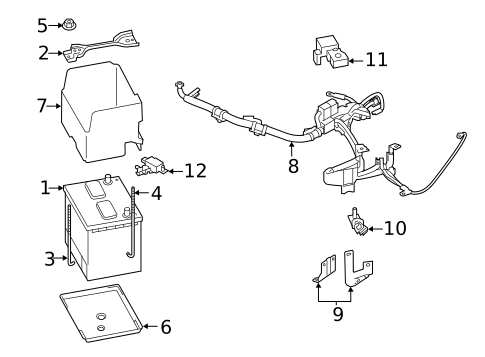 Battery for 2021 Subaru Forester #0