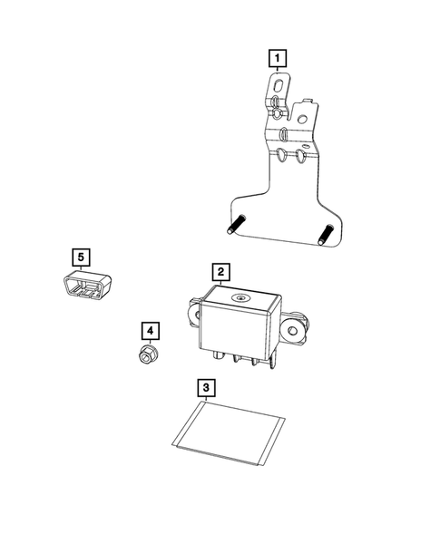 Power Distribution, Fuse Block, Junction Block, Relays and Fuses for 2024 Jeep Gladiator #4