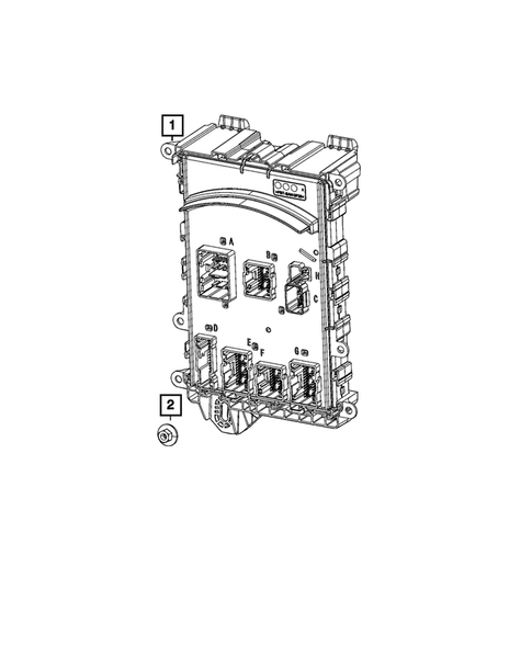 Keys, Modules and Engine Controllers for 2024 Jeep Grand Cherokee #16