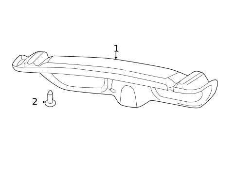 Interior Trim - Trunk for 2014 Chrysler 200 #1