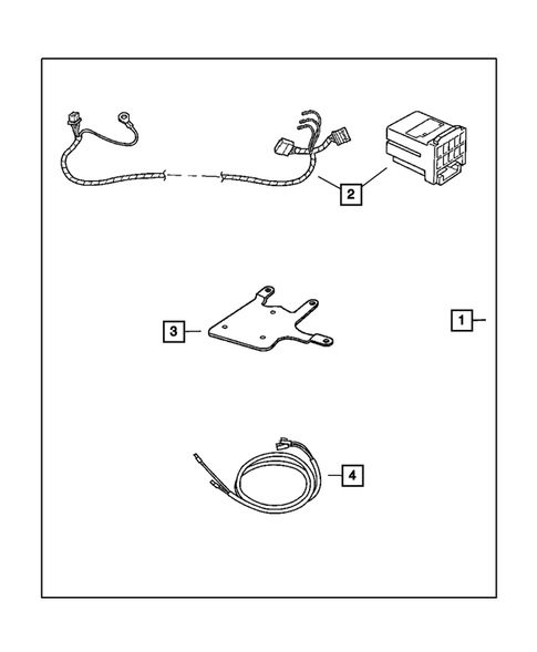 Audio & Electronics for 2007 Jeep Commander #6