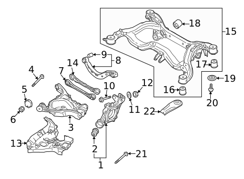 Rear Suspension for 2006 Audi A6 Quattro #0