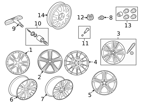 Wheels for 2007 Jaguar XK #1