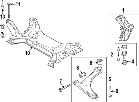 Suspension Components for 2025 Ford Transit-350 #1