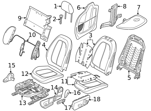 Power Seats for 2019 BMW X1 #1