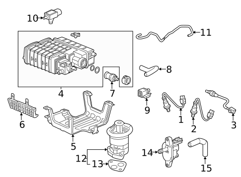 EGR System for 2016 Acura RLX #0
