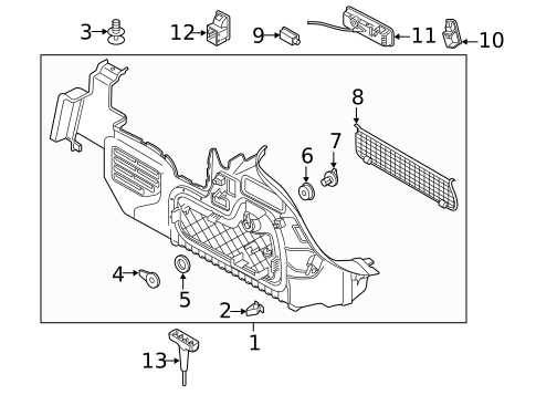 Interior Trim - Rear Body for 2019 Audi S5 #3