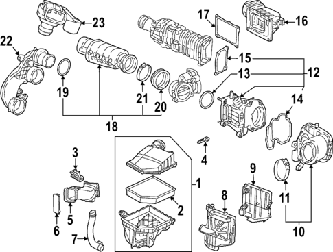 Air Intake for 2022 Volvo XC60 #0