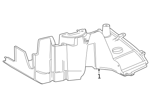 Splash Shields for 2019 Toyota Mirai #1