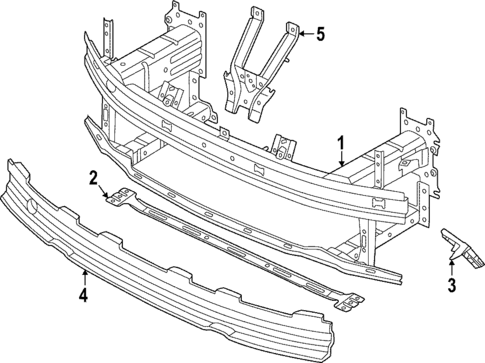 Bumper & Components - Front for 2022 Audi Q4 e-tron Sportback #1