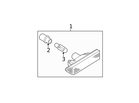 Bulbs - Chassis for 2006 BMW X5 #1