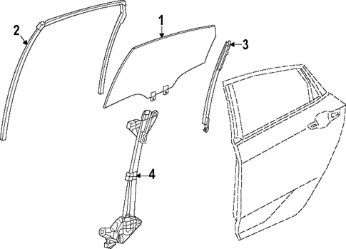 Rear Door for 2024 Acura Integra #0