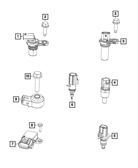 Sensors for 2017 Dodge Journey #6