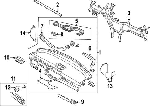 Instrument Panel for 2024 Hyundai Ioniq 5 #1