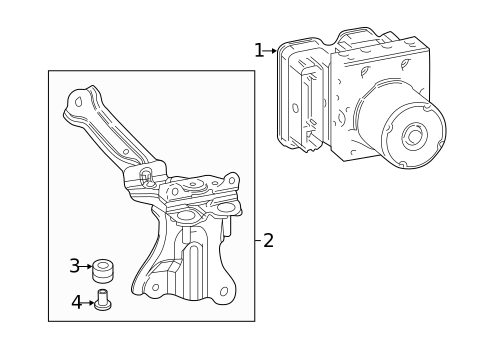 Anti-Lock Brakes for 2019 Lexus UX200 #1