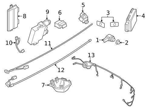 Electrical Components for 2021 BMW X4 #0