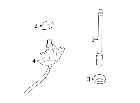 Antenna & Radio for 2005 Chevrolet Venture #0