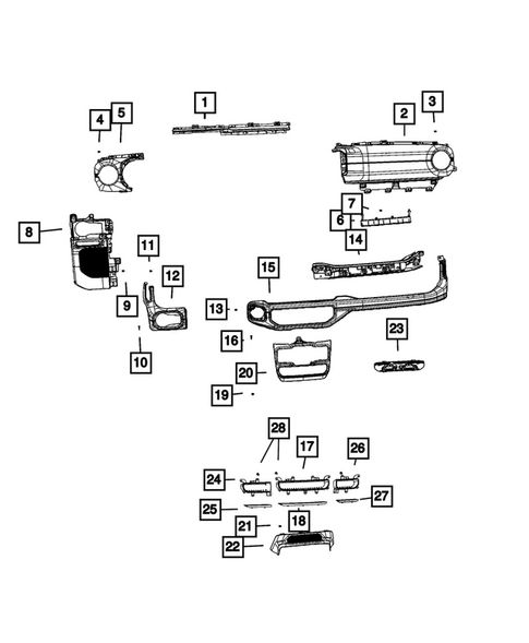Instrument Panel for 2026 Jeep Gladiator #0