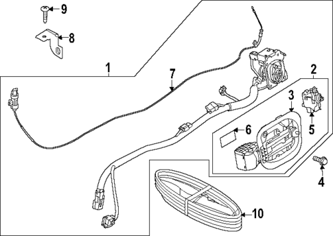 Fender & Components for 2023 Kia Niro #1