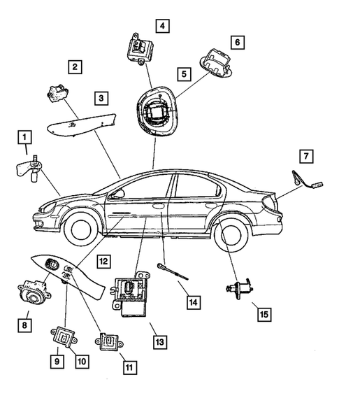 Switches for 2005 Dodge Neon #1