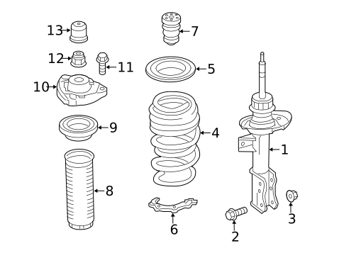 Struts & Components for 2019 Mercedes-Benz CLA45 AMG #0