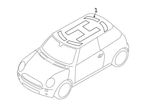 Stripe Tape for 2013 Mini Cooper #7