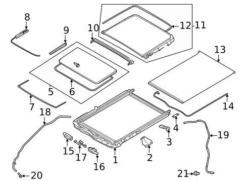 Sunroof for 2023 Nissan TITAN #0