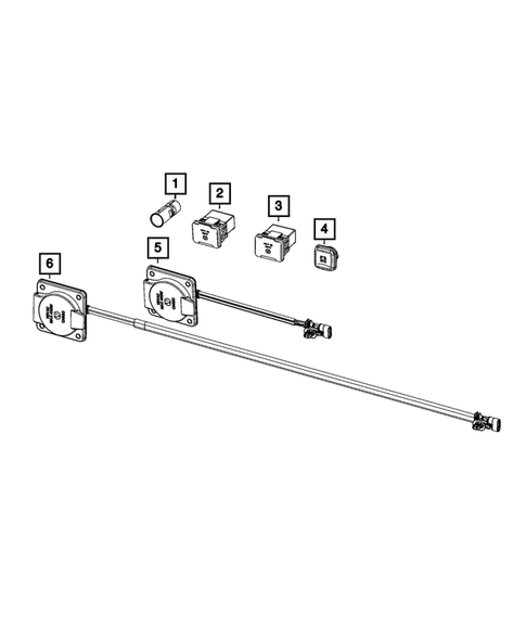 Power Distribution, Fuse Block, Junction Block, Relays and Fuses for 2024 Ram 2500 #1