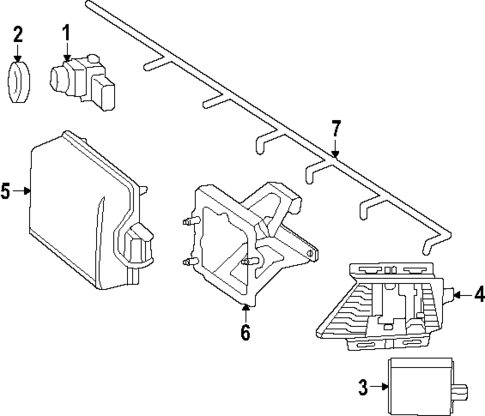 Electrical Components for 2025 Mercedes-Benz GLC43 AMG #1