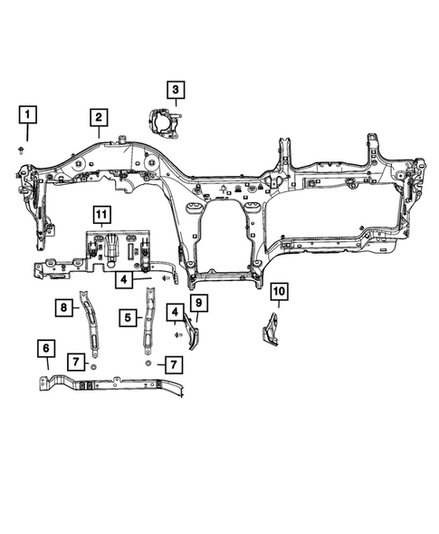 Instrument Panel for 2026 Jeep Gladiator #6