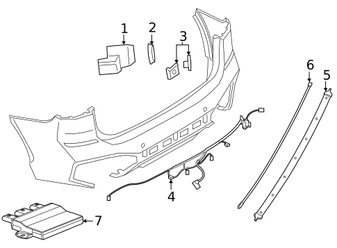 Parking Aid for 2019 BMW X1 #2