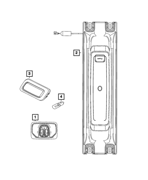 Lamps, Interior and Exterior for 2022 Ram ProMaster 2500 #3