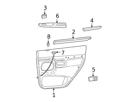 Front Door for 1999 Ford Explorer #2