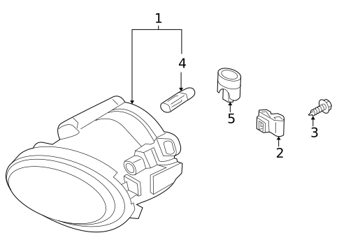 Bulbs - Chassis for 2000 BMW M5 #1